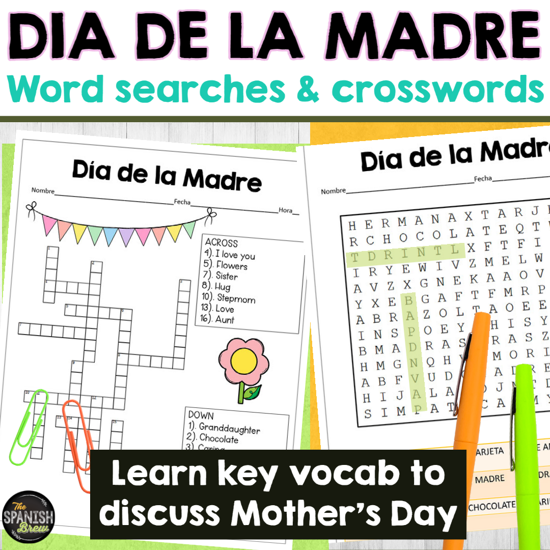 Activities to Celebrate Mother’s Day in Spanish Class - The Spanish Brew